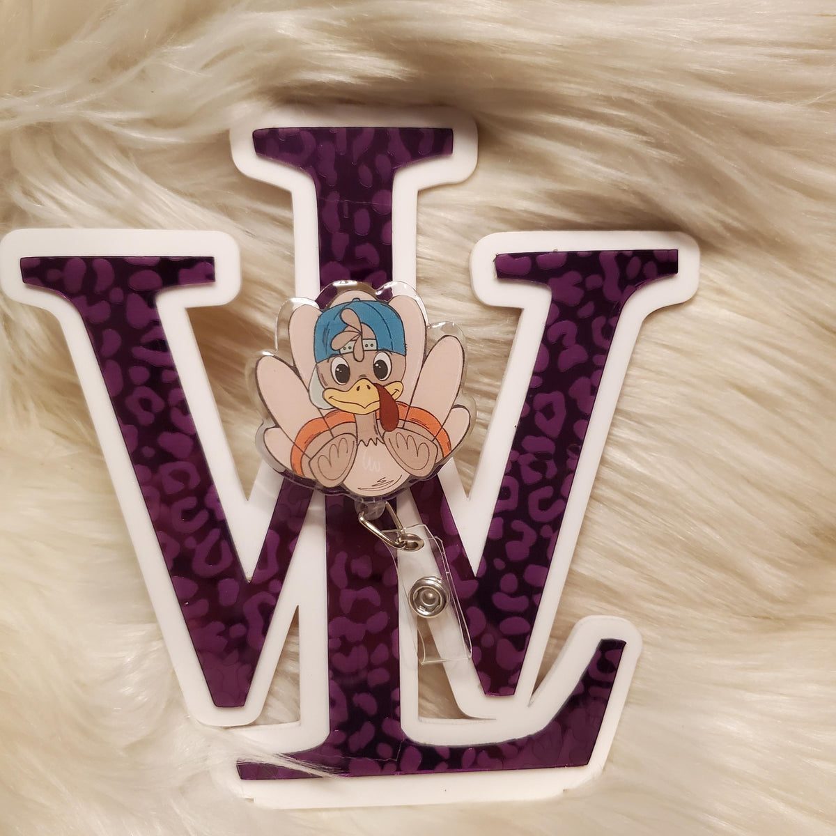 Turkey Boy badge reel