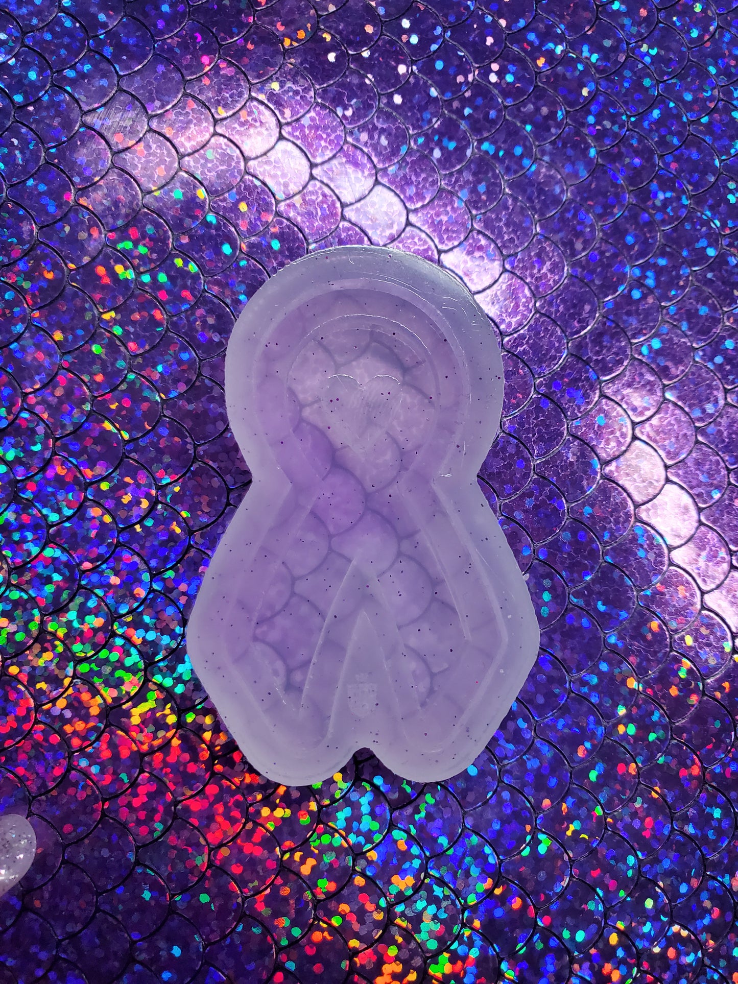 Awareness Ribbon 3D Stacked Mold