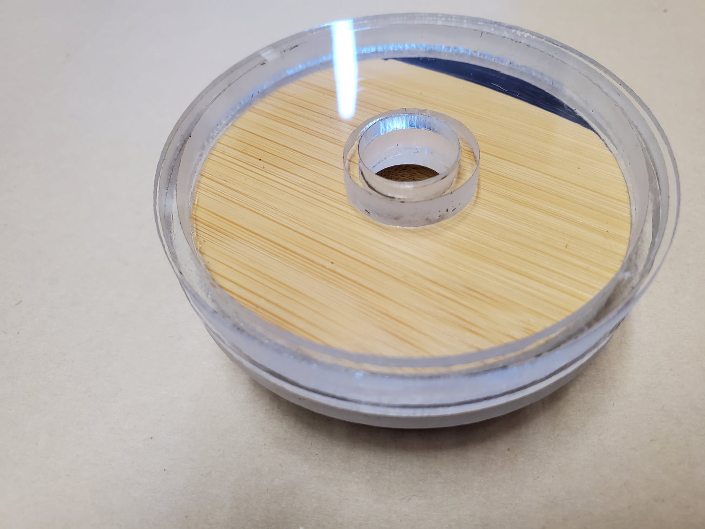 Libby shaker lid topper Acrylic Blank