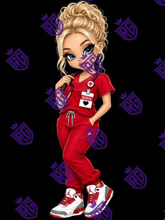 Nurse Acrylic Blank With Decal