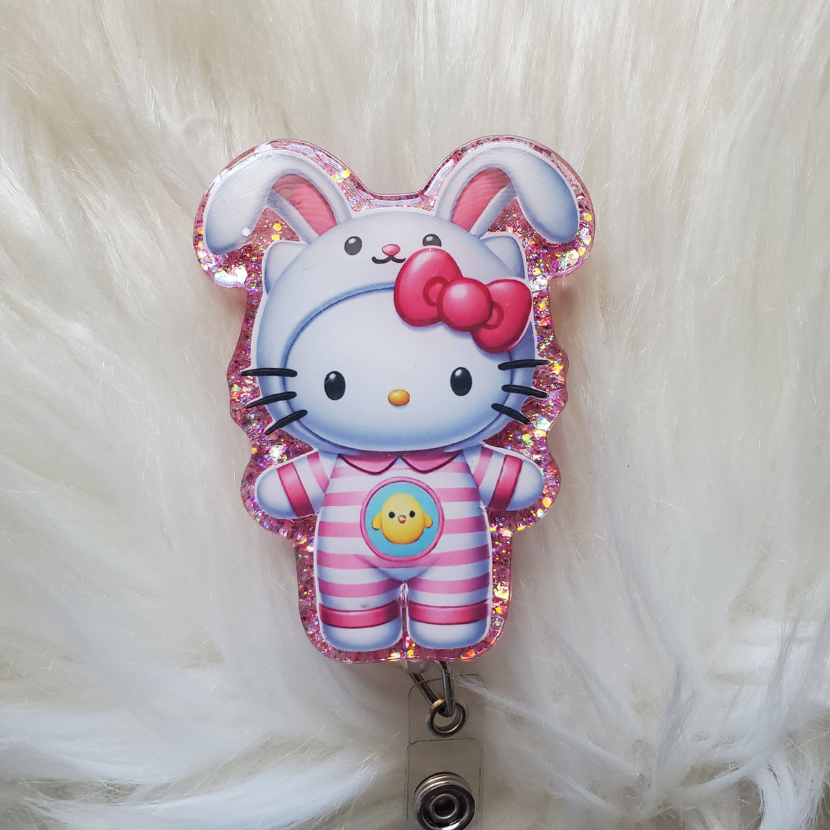 Easter Bunny HK Badge Reel