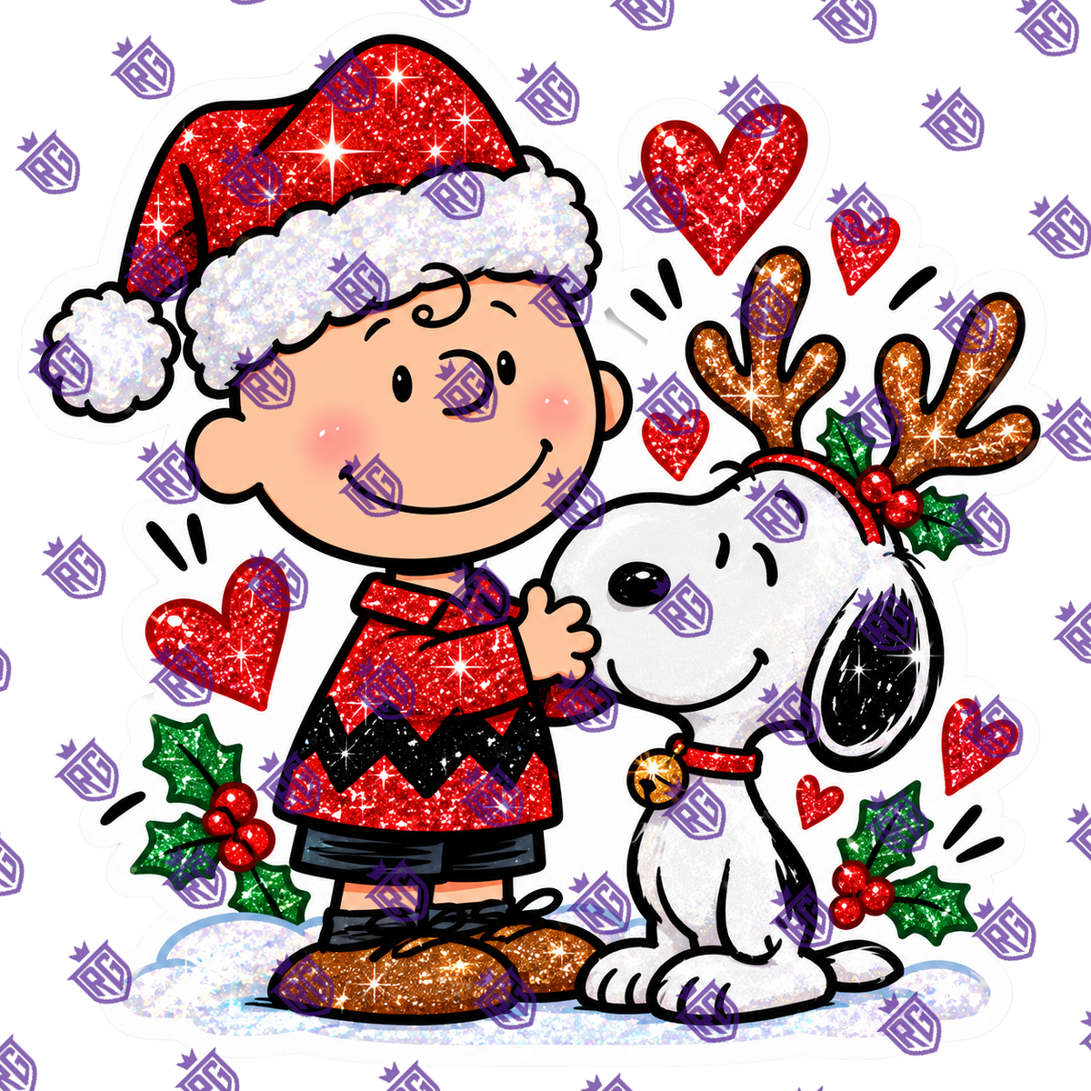 Charlie Brown And Snoopy Acrylic blank