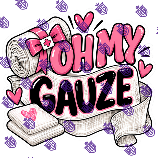 Oh my gauze acrylic blank