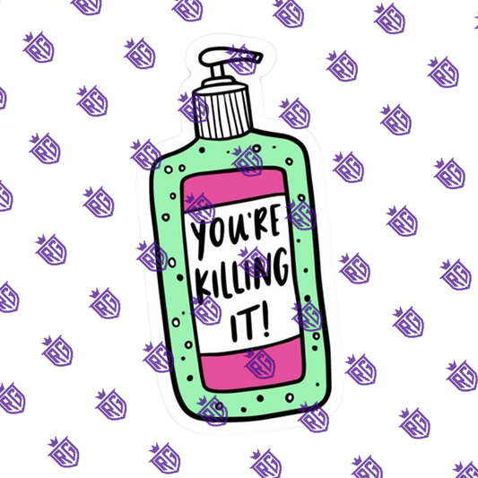 You're killing it acrylic blank