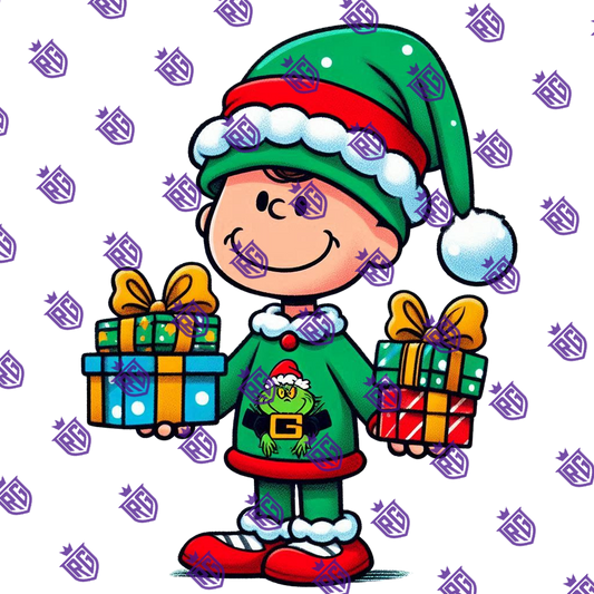 Christmas Acrylic blank With Decal