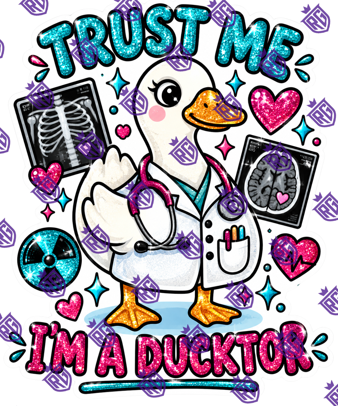Trust Me I'm A Ductor Acrylic Blank