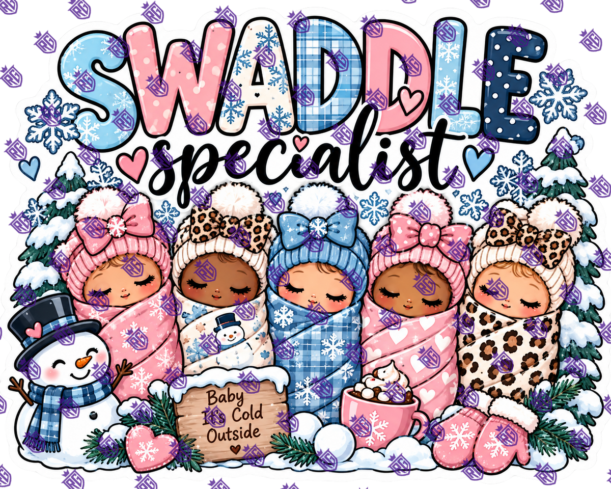 Swaddle Specialist labor and delivery Acrylic Blank