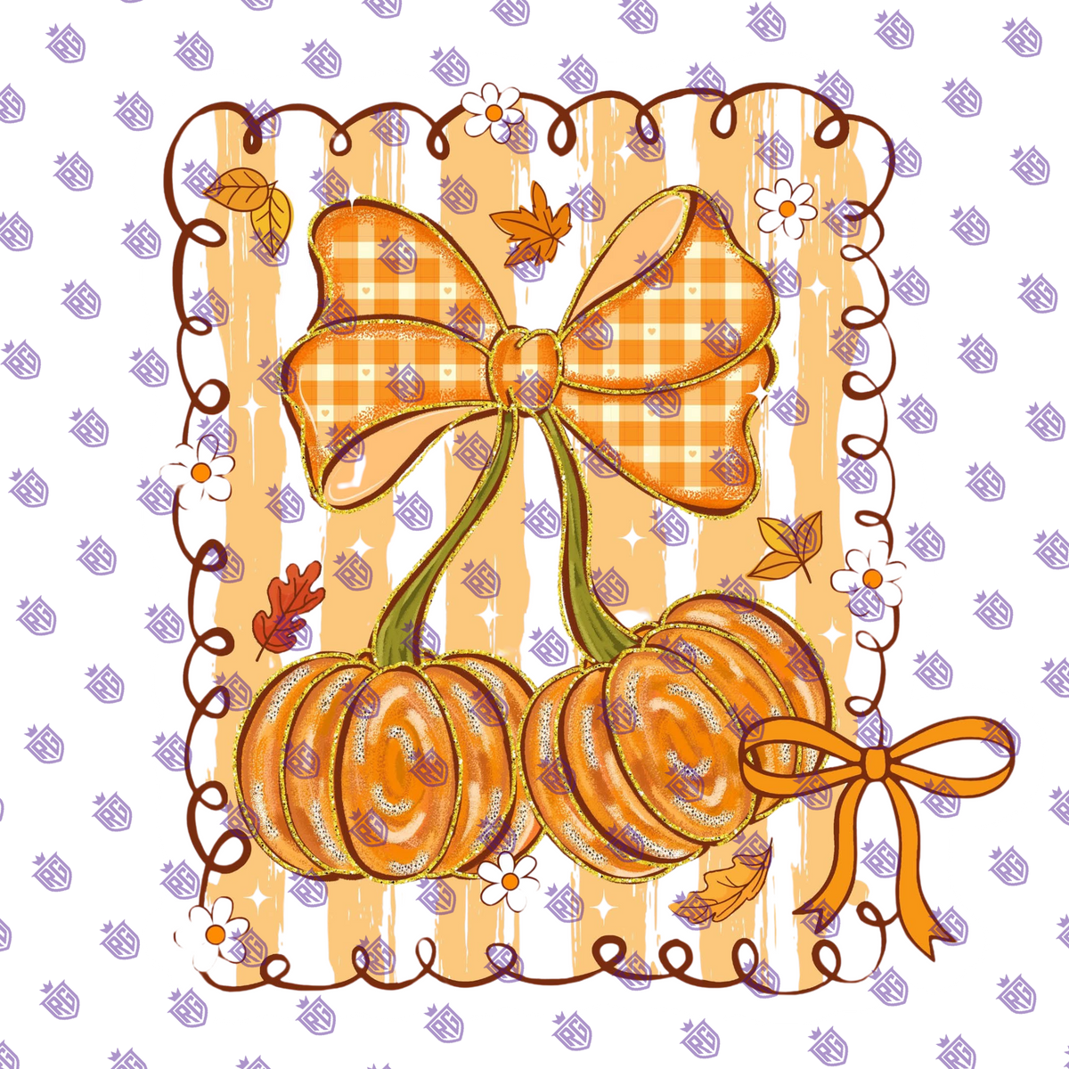 Pumpkin Fall Acrylic Blank