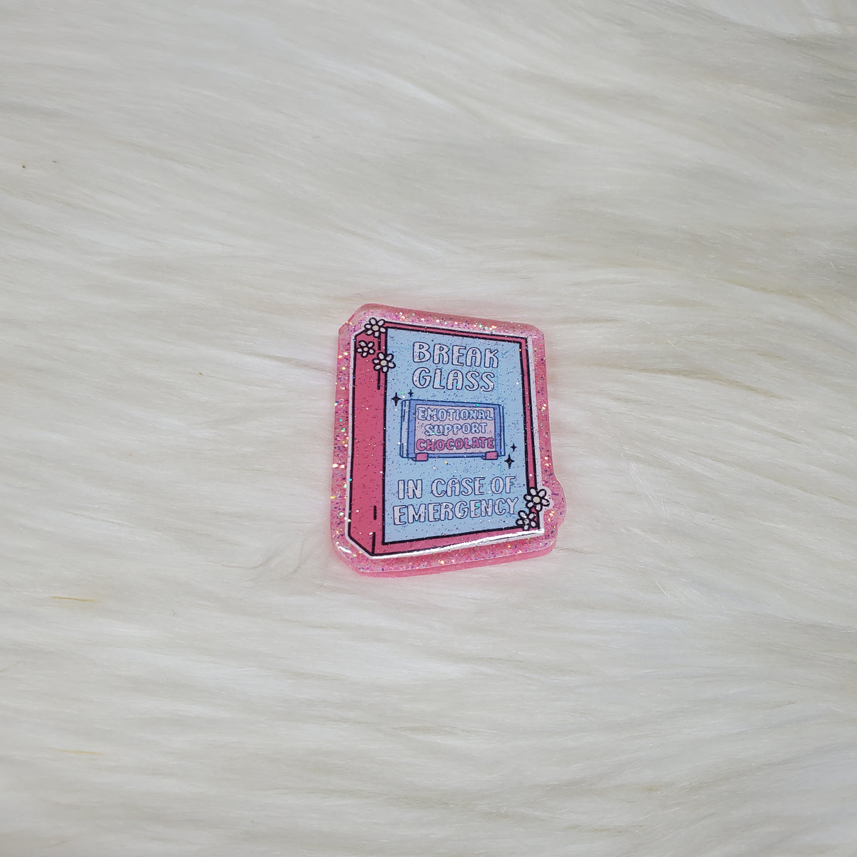 Break Glass Incase Of Emergency Badge Reel