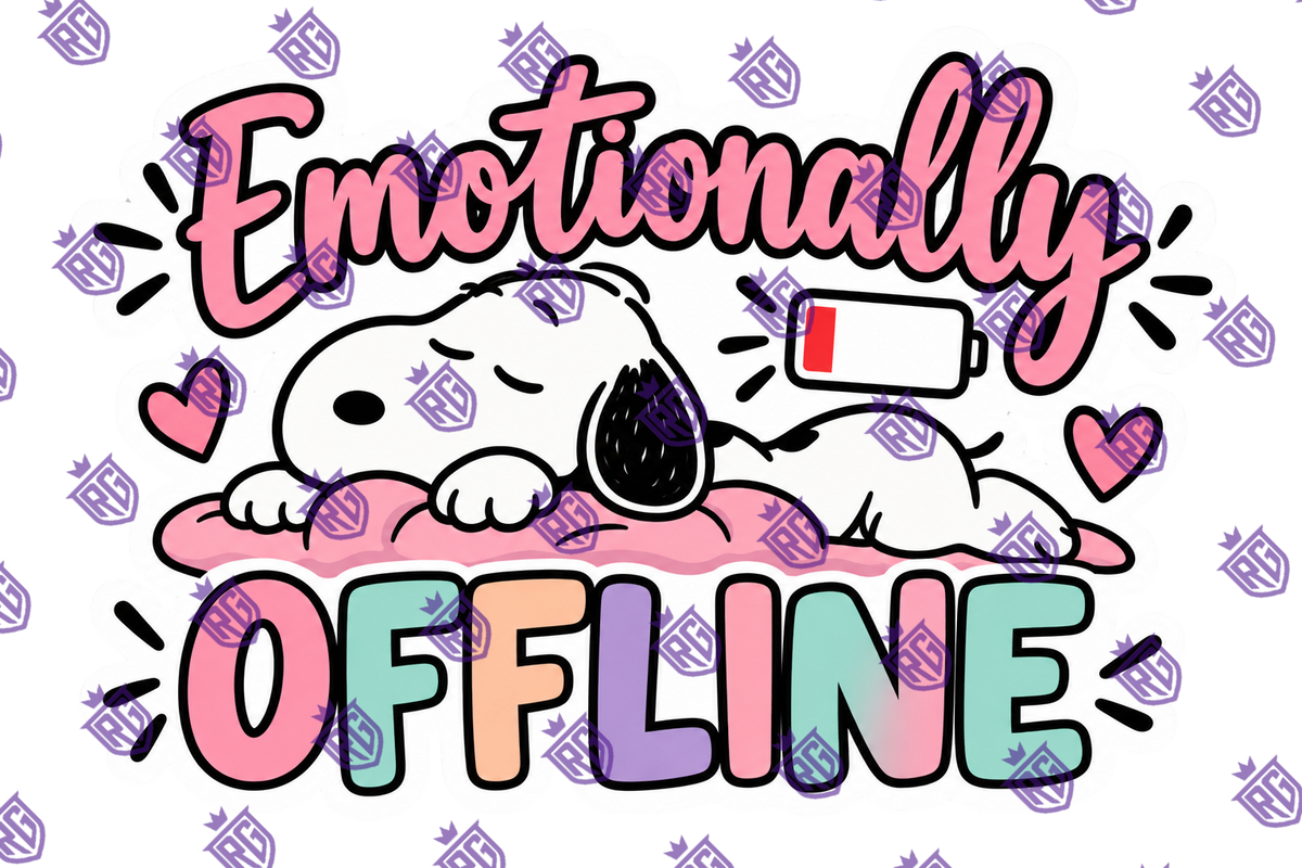 Emotionally Offline Acrylic Blank
