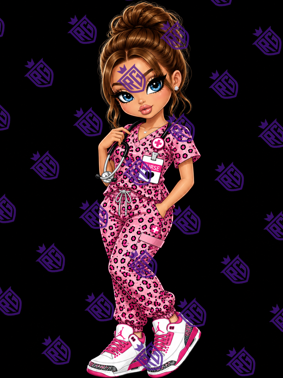 Nurse Acrylic Blank With Decal