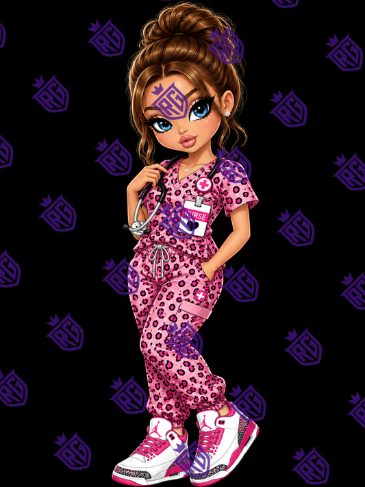 Nurse Acrylic Blank With Decal