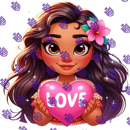 Valentines Day Acrylic Blank With Decal