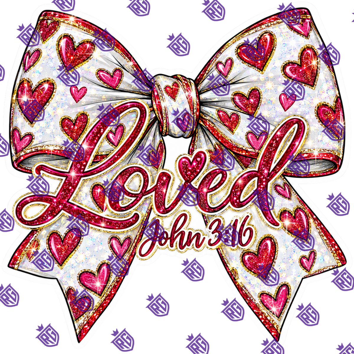 Loved John 3:16 Acrylic Blank