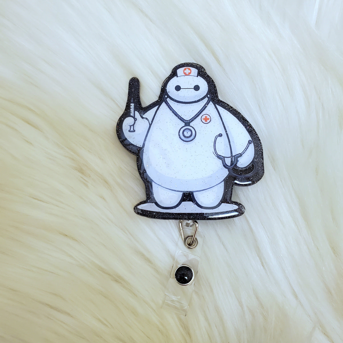 Nurse Baymax Badge reel
