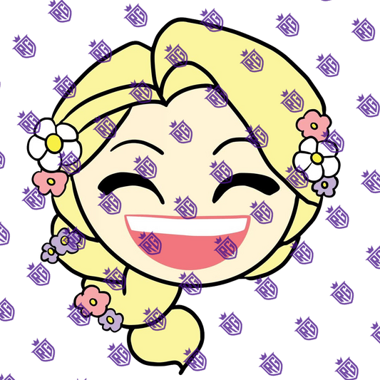 Acrylic Blank With Decals