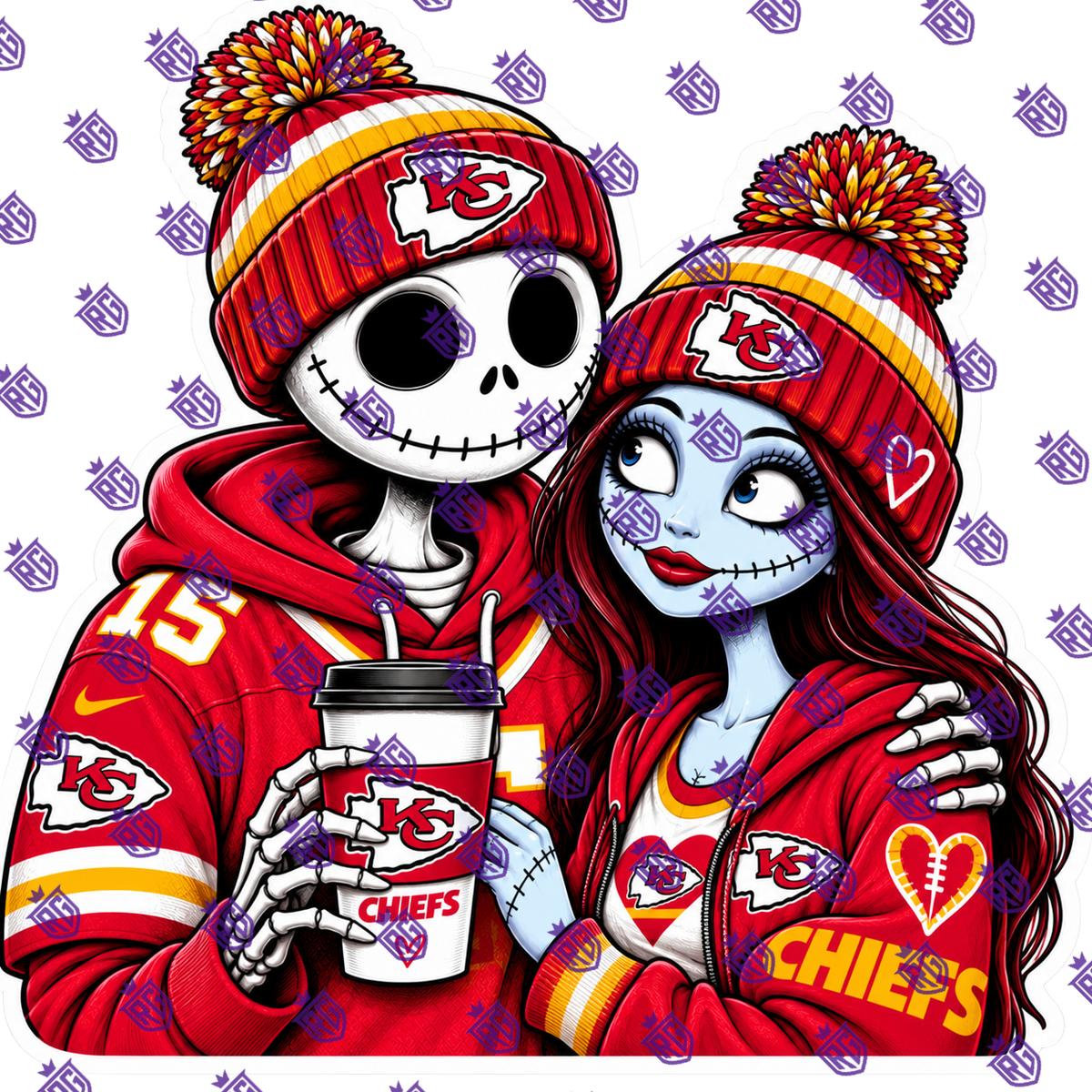 Football acrylic blank