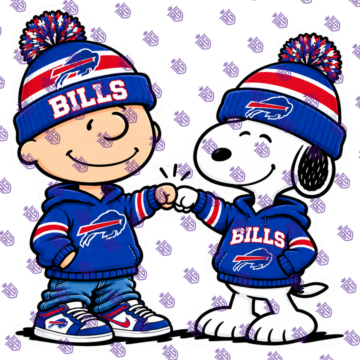 Snoopy Football acrylic blank