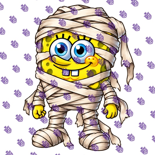 Mummy Halloween Acrylic Blank