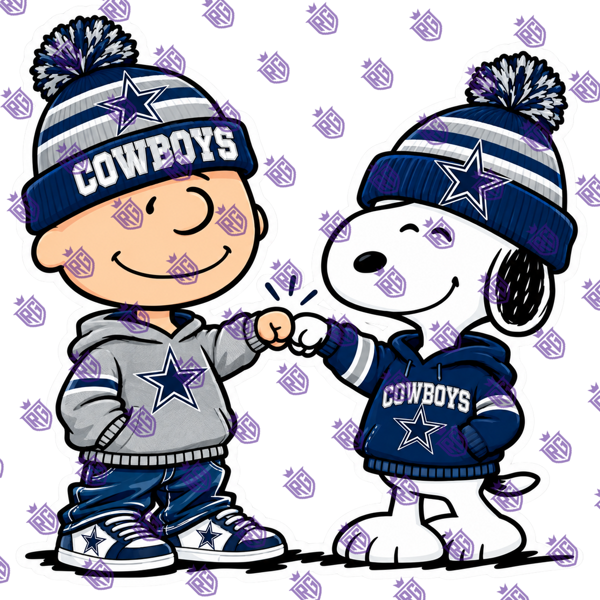 Snoopy Football acrylic blank
