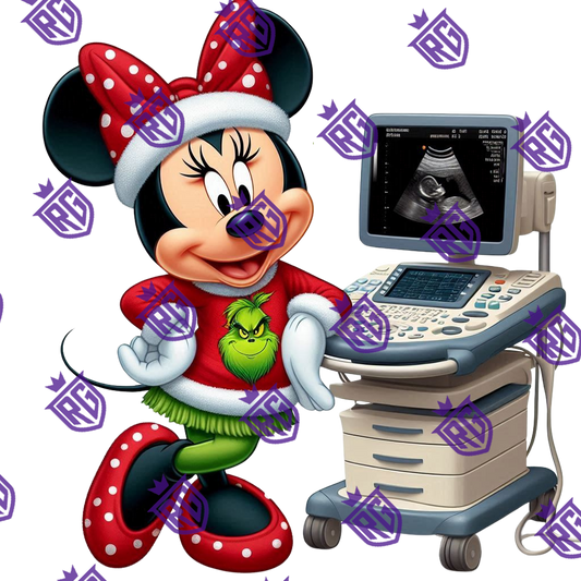 Christmas ultrasound Acrylic Blank