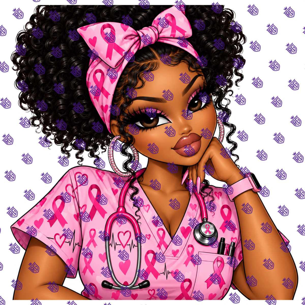 Breast cancer Awareness Acrylic Blank