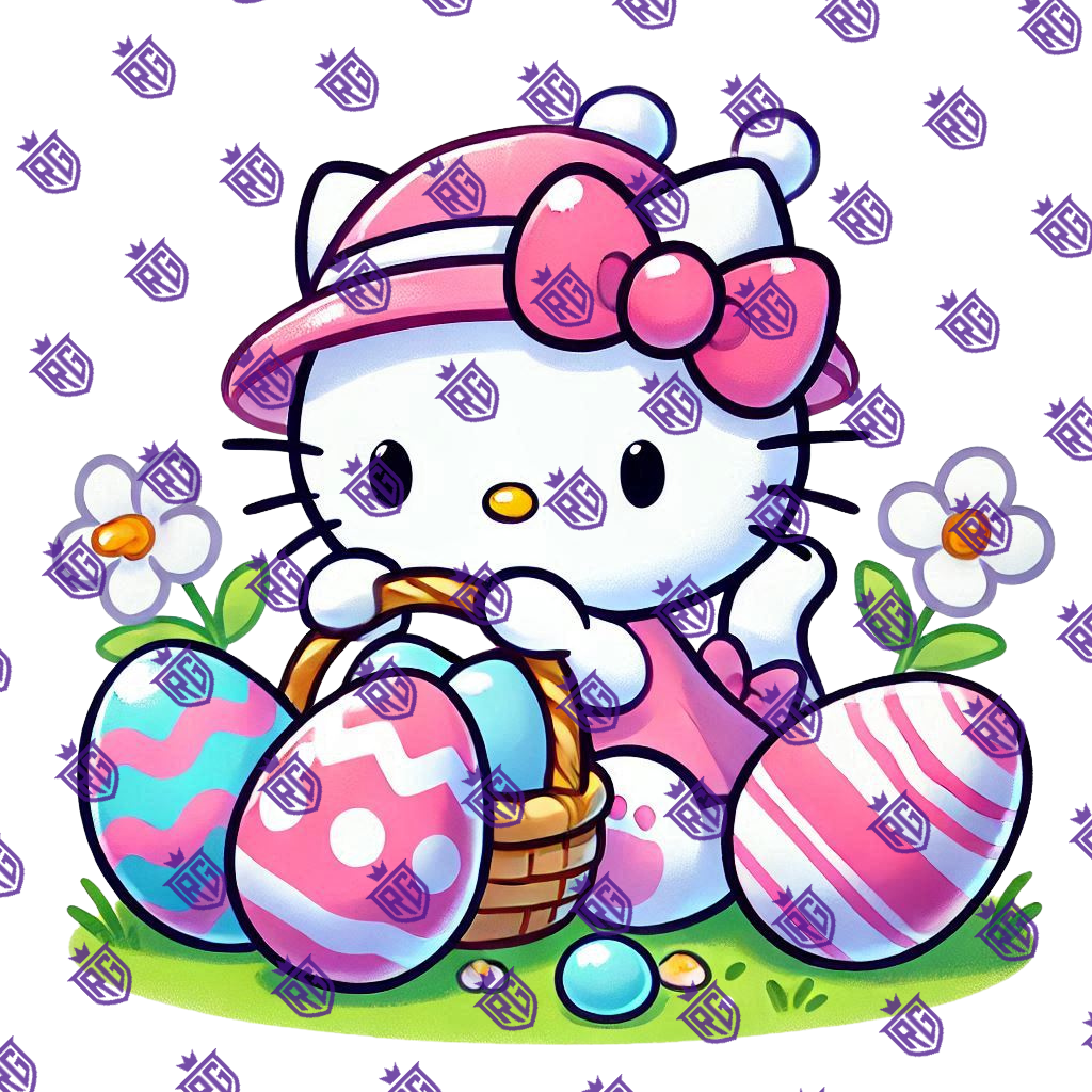Easter Acrylic Blank With Decals