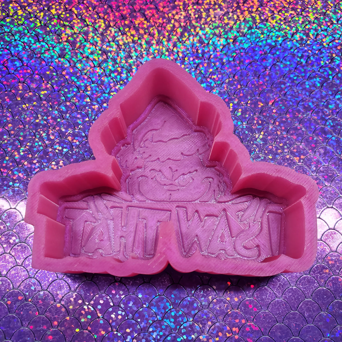 I Saw That Grinch Freshie Mold