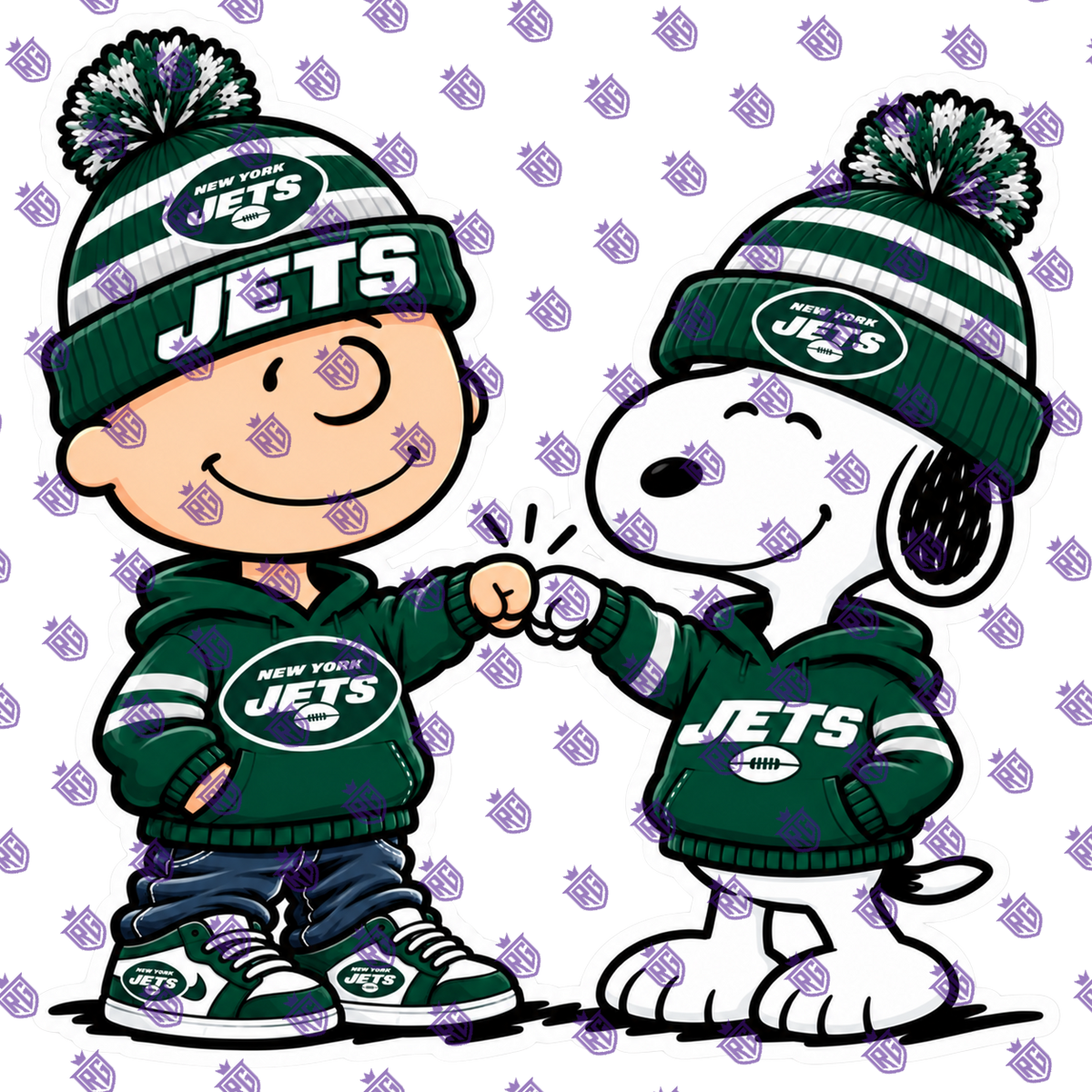 Snoopy Football acrylic blank