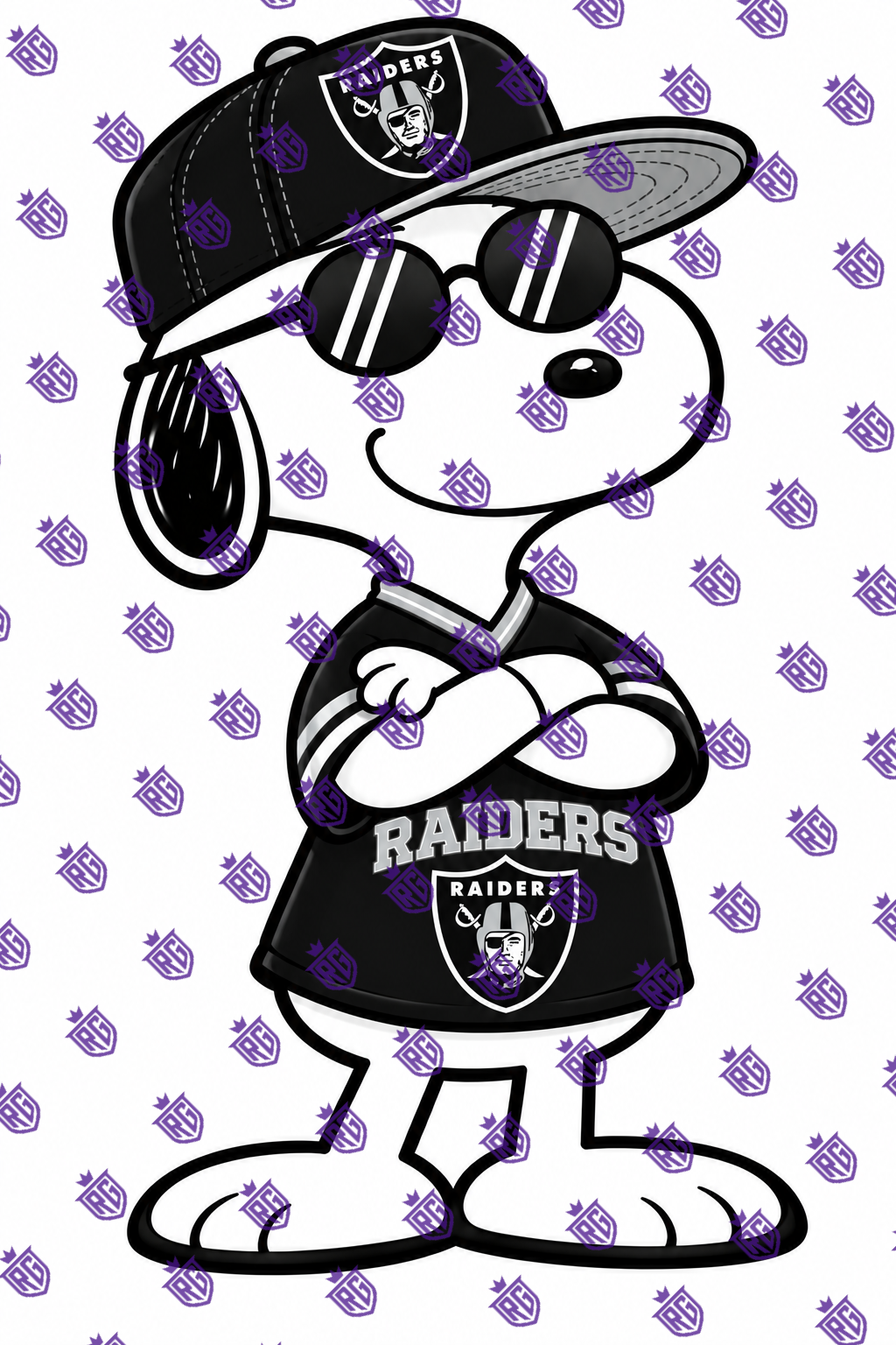 Snoopy Football Acrylic blank