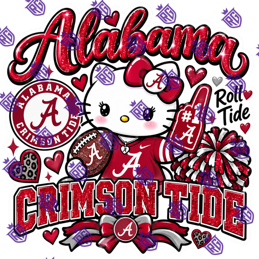 Alabama football acrylic blank