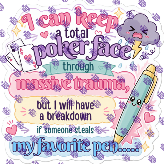 I Can Keep A Total Poker Face