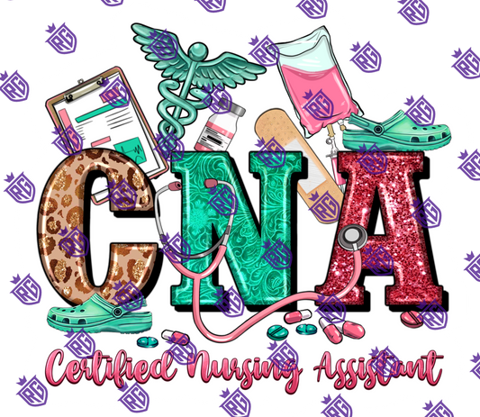 CNA Nurse Acrylic Blank With Decal