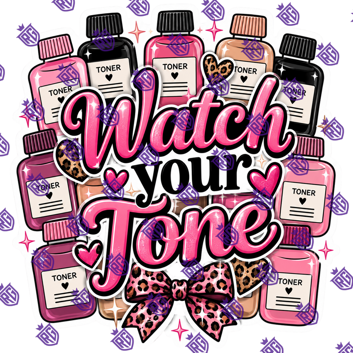 Watch your tone acrylic blank