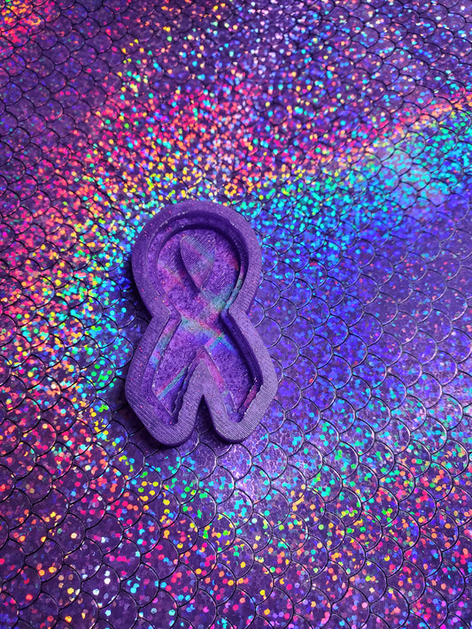 3D Stacked Holographic Awareness Ribbon Mold