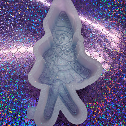 Elf On The Shelf Girl Elf Freshie Silicone Mold
