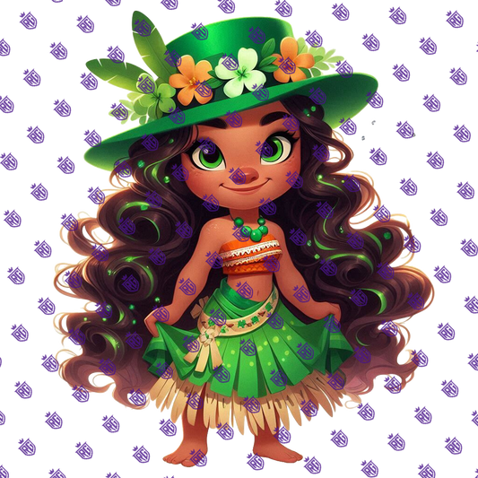ST. Patricks Acrylic Blank With Decals