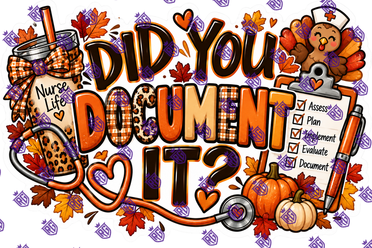 Did You Document It? Acrylic Blank