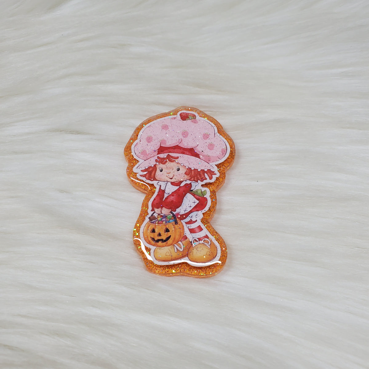 Halloween Strawberry Shortcake Badge Reel