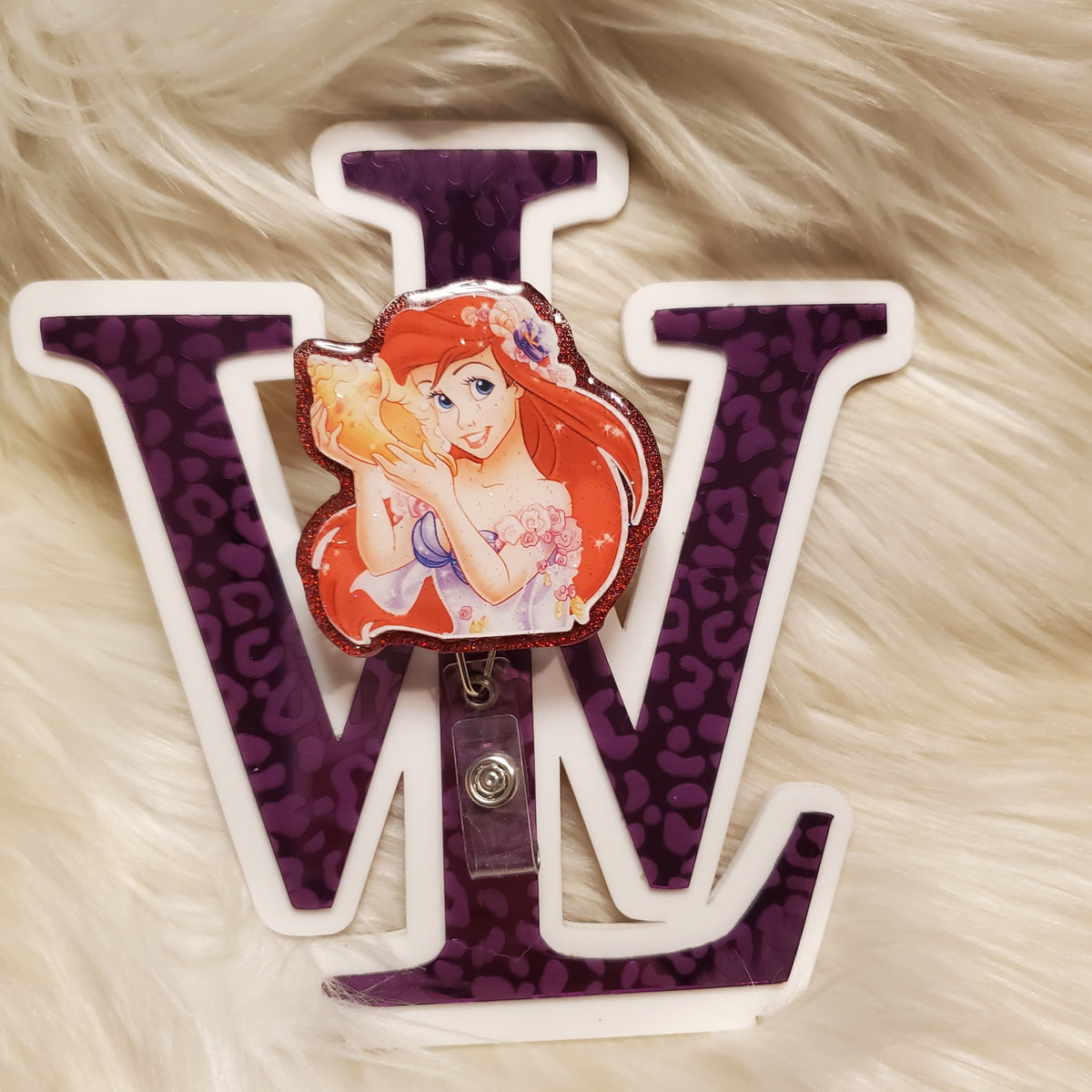 Mermaid Ariel Badge Reel