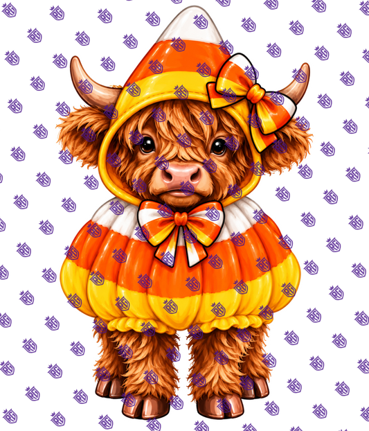 Cow Halloween Acrylic Blank