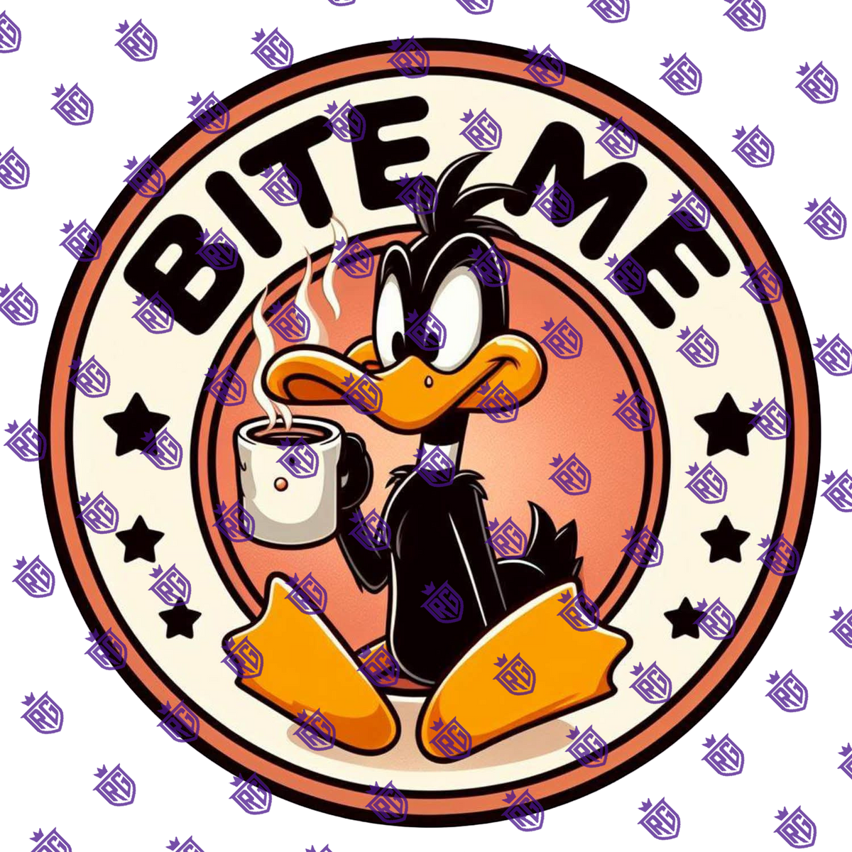 Bite me acrylic blank