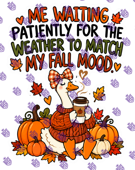 Fall mood acrylic blank