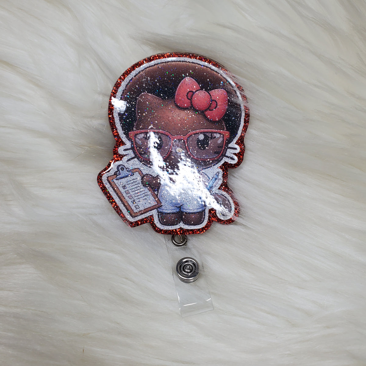 Afro Hk Badge Reel