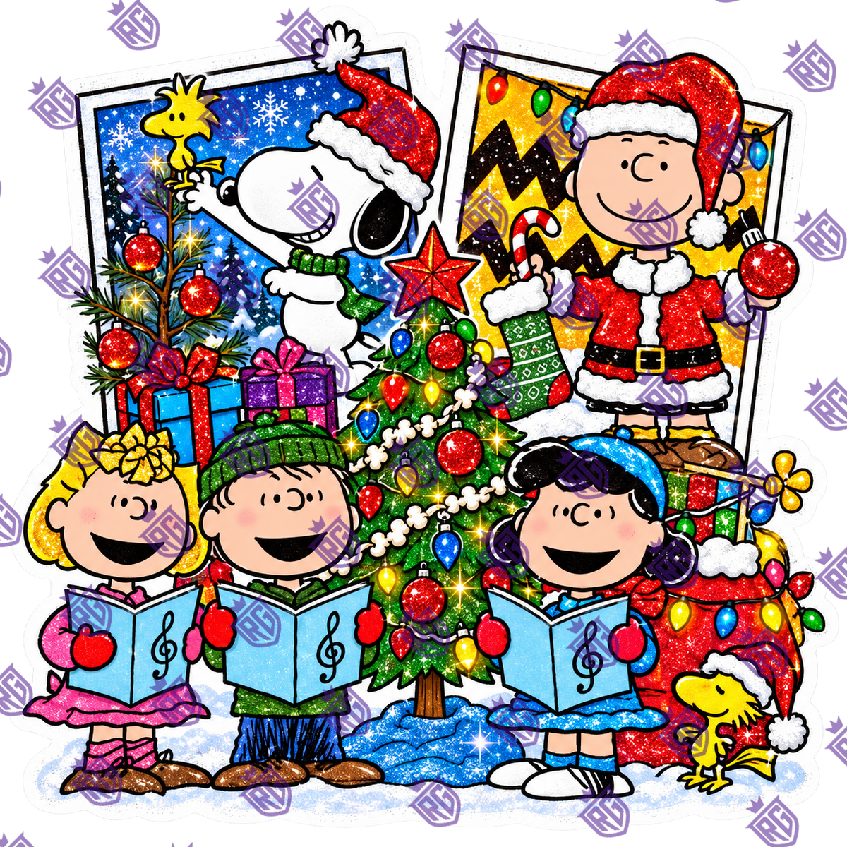 Charlie Brown Christmas Acrylic Blank