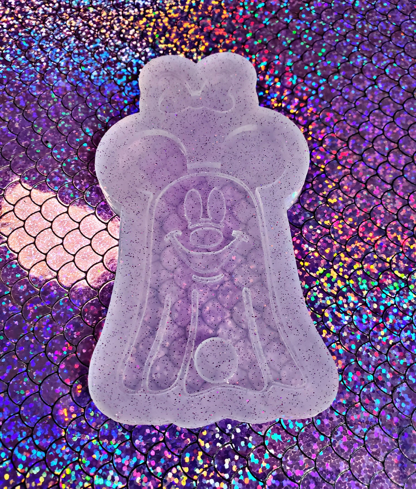 Minnie/Mickey StanleyName Tag (Clear so can be used with UV resin)
