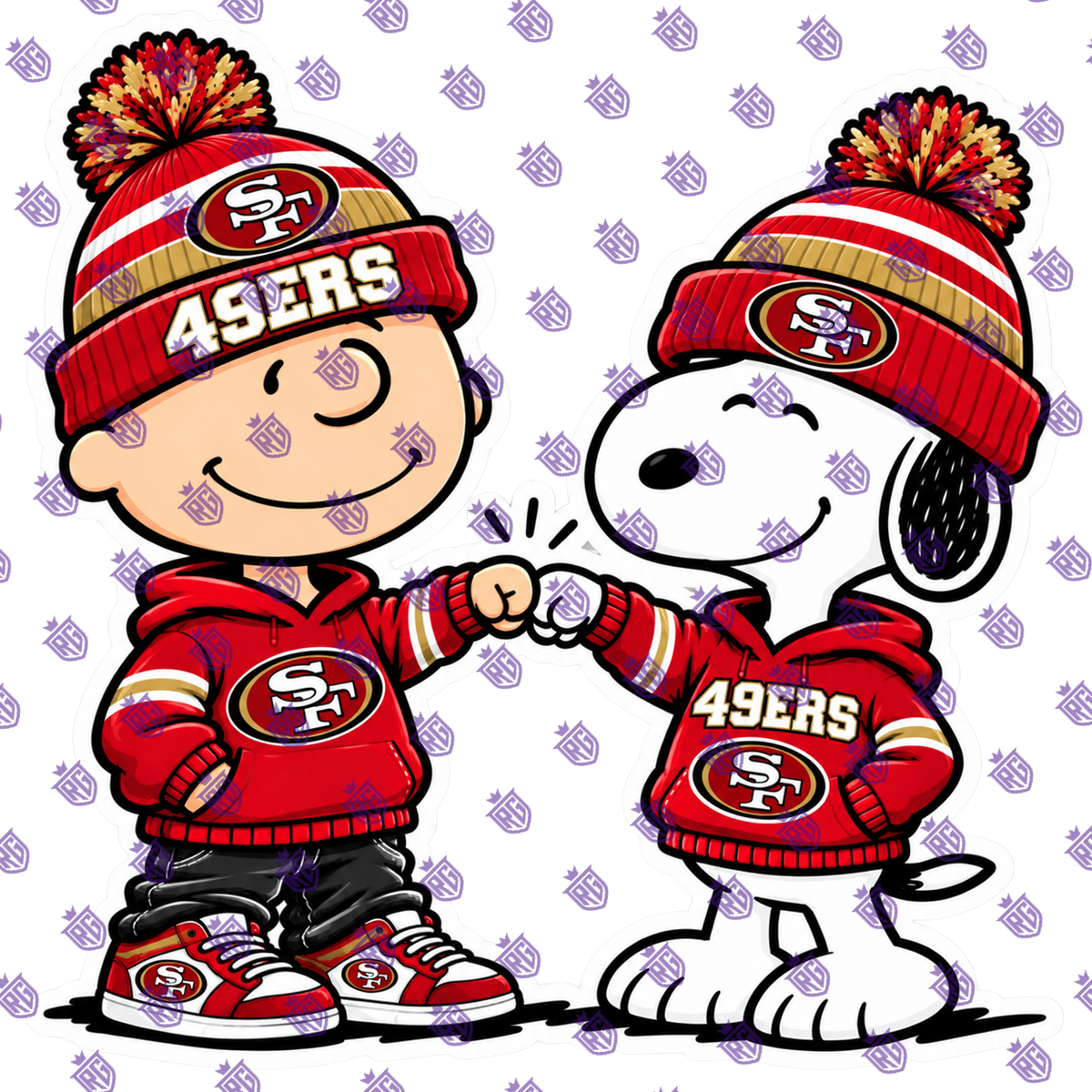 Snoopy Football acrylic blank