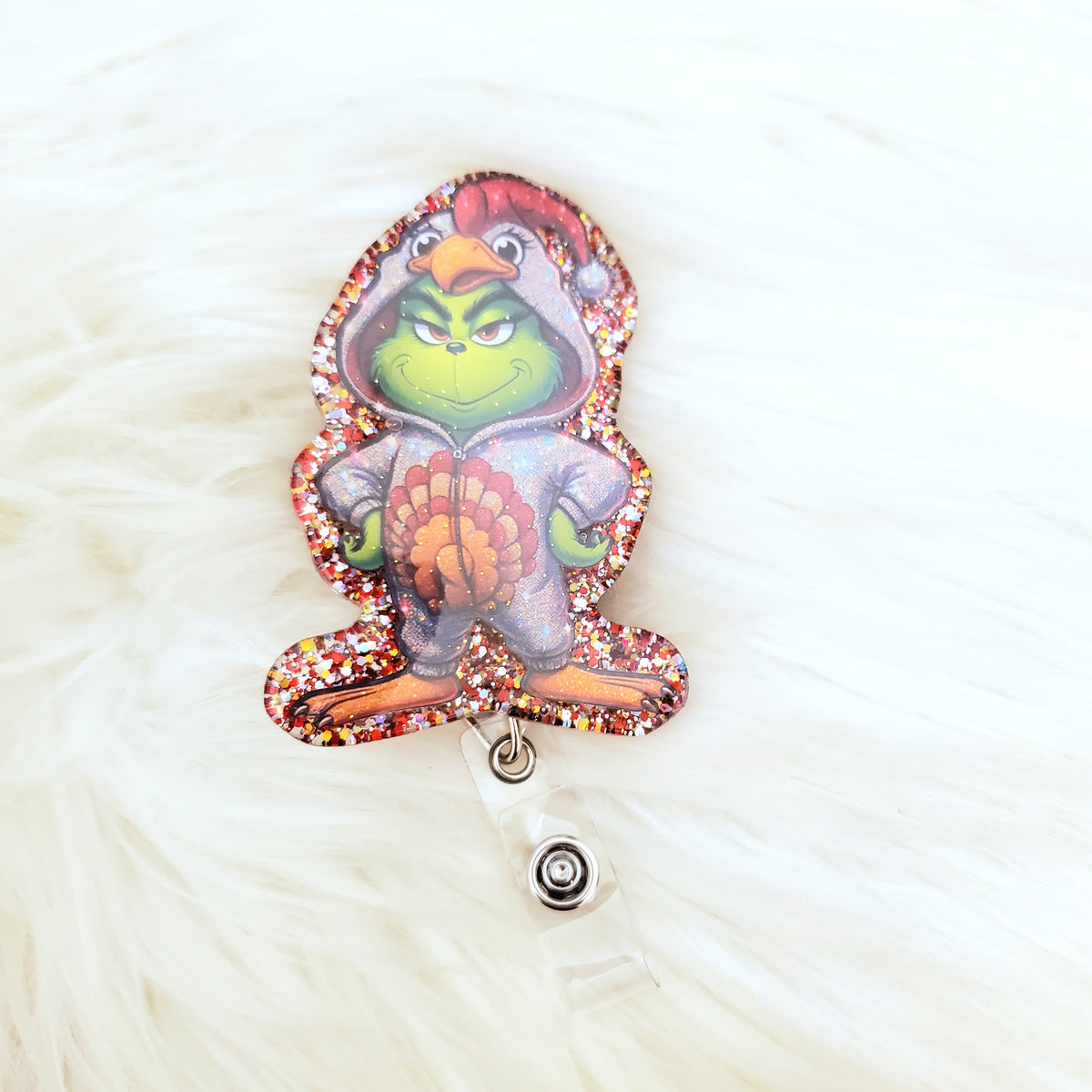 Turkey Dresses as the Grinch Badge Reel