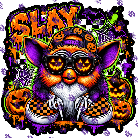 Slay Halloween Gizmo Acrylic Blank