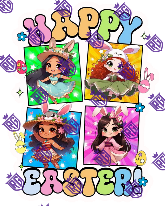 Easter Acrylic Blank With Decals